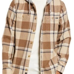 Vans Lopes Plaid Hooded Flannel Jacket
